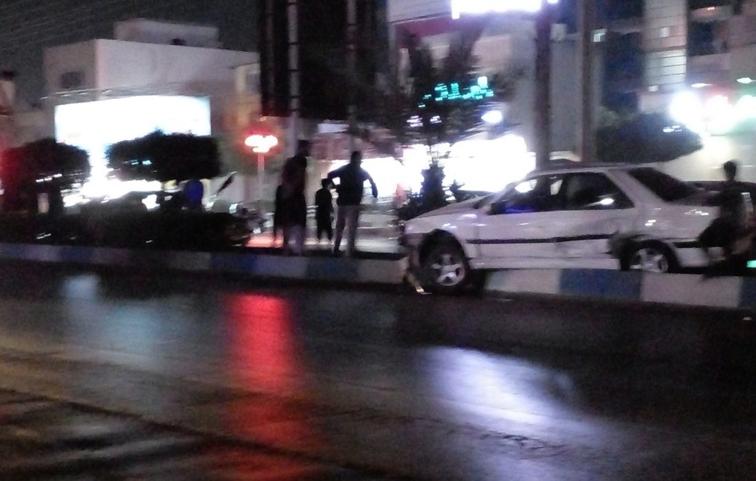 تصادف شدید بامدادی در بندرعباس؛ سرعت بالا، عامل حادثه
