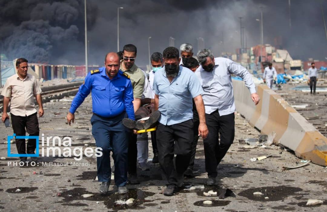 انفجار در بندر شهید رجایی ۶ مفقودی دارد