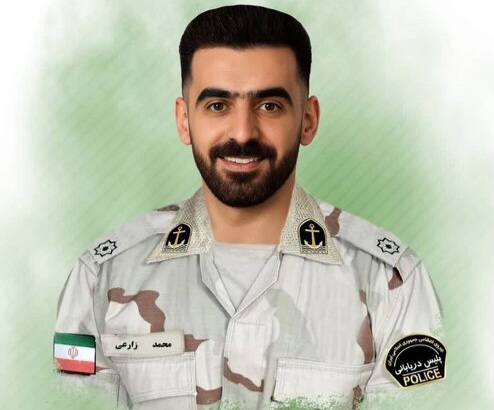 شهادت نیروی‌ دریابانی‌ قشم در آب‌های خلیج‌فارس
