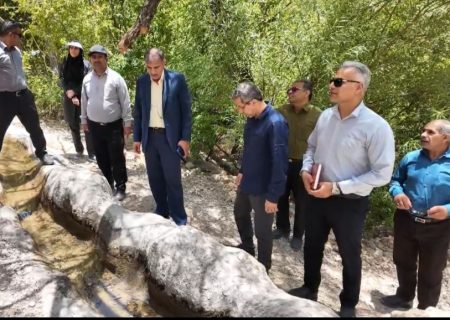 بازدید میدانی احمد مرادی از هماگ؛ وعده پیگیری جدی بحران کم‌آبی کشاورزان