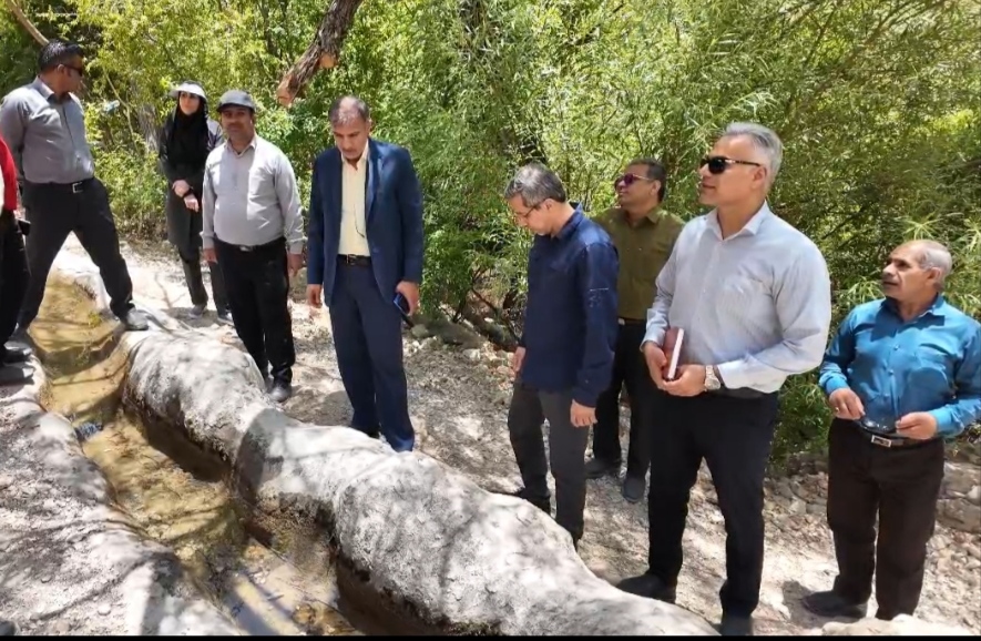 بازدید میدانی احمد مرادی از هماگ؛ وعده پیگیری جدی بحران کم‌آبی کشاورزان