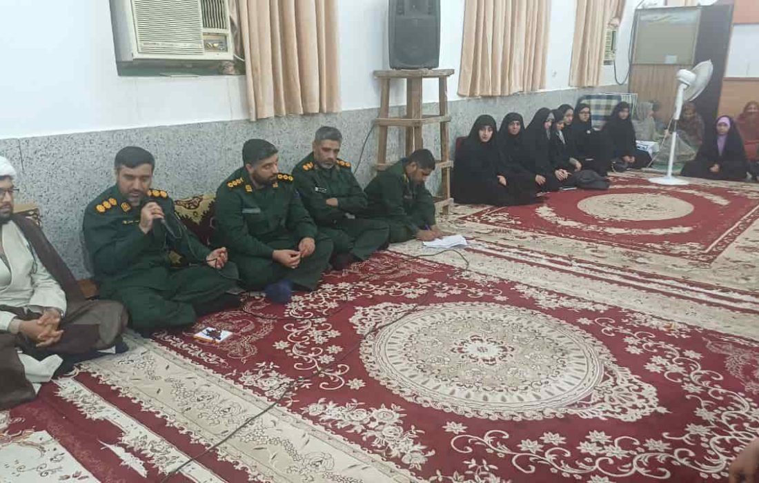 برگزاری نشست قرارگاه تحول محله “مهرآوران” بندرعباس با حضور فرمانده سپاه شهرستان