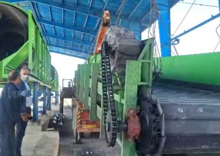 تداوم اجرای پروژه خط پردازش ۲۵۰ تنی پسماند بندرعباس