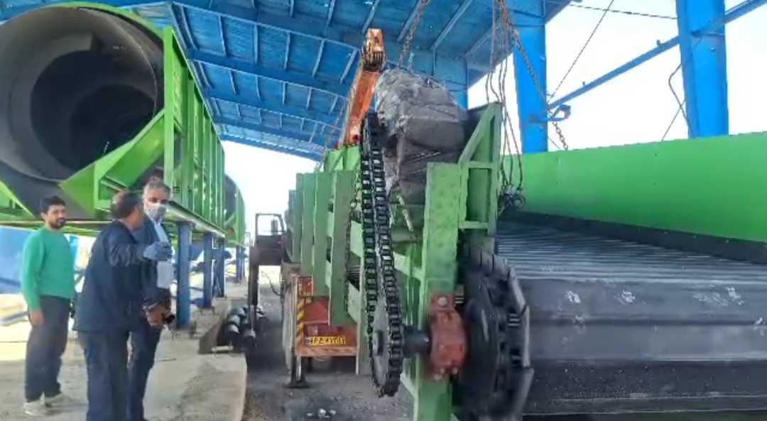 تداوم اجرای پروژه خط پردازش ۲۵۰ تنی پسماند بندرعباس