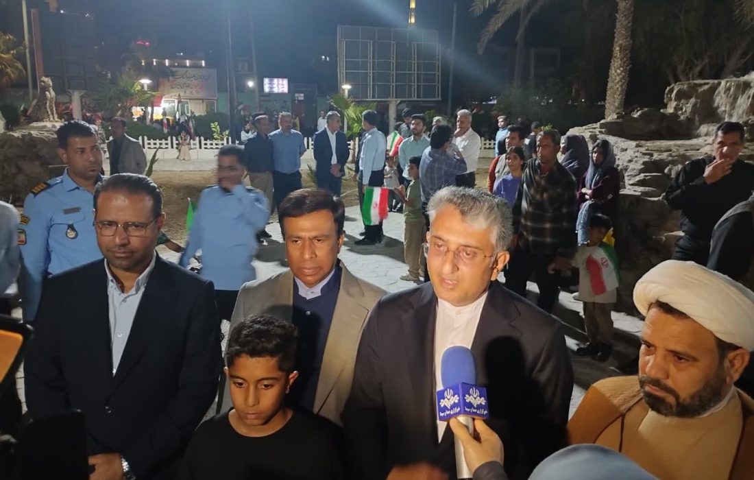 بوستان ساوانای ۲ بندرعباس افتتاح شد