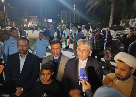 بوستان ساوانای ۲ بندرعباس افتتاح شد