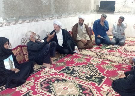 دیدار رئیس عقیدتی سیاسی نهاجا با خانواده شهید دیوزاری در فین هرمزگان