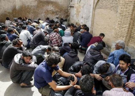 دستگیری 110 معتاد متجاهر در هرمزگان