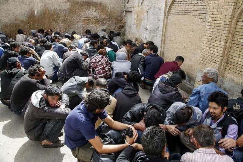 دستگیری 110 معتاد متجاهر در هرمزگان