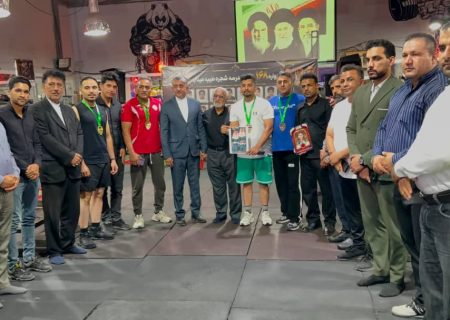باشگاه نادر میزبان یادواره ۱۶۸ شهید مدرسه شجره طیبه میناب و مسابقات تک‌پرس و تک‌لیفت شد