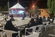 میزبانی از نخستین زائران اربعین در موکب شهید خامنه‌ای چهواز