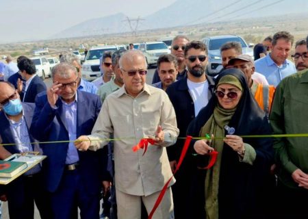بهره‌برداری از پل شور در باند رفت محور بندرعباس–حاجی‌آباد