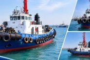 آب‌اندازی یدک‌کش پس از تکمیل عملیات تعمیراتی در ایزوایکو